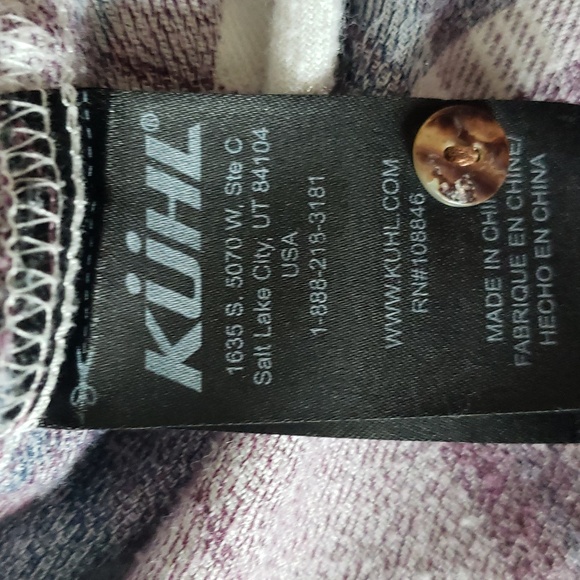 Kuhl flannel top - Picture 9 of 12